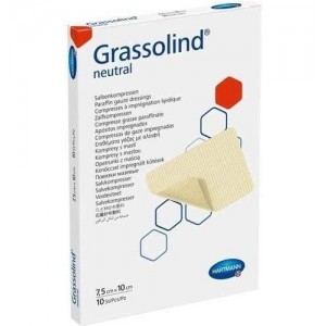 Grassolind Neutral - Aposito Esteril (50 Unidades 10 Cm X 7,5 Cm)