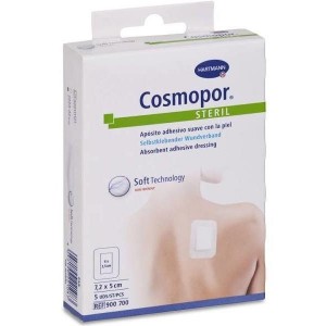 Cosmopor Steril - Aposito Esteril (5 Unidades 7,2 Cm X 5 Cm)