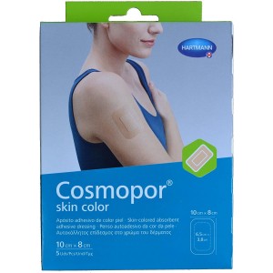 Cosmopor Skin Color - Aposito Esteril (5 Unidades 10 Cm X 8 Cm)