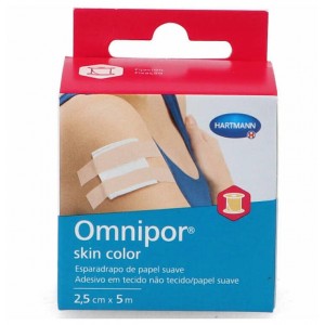 Esparadrapo Hipoalergico - Omnipor Skin Color (1 Unidad 5 M X 2,5 Cm)