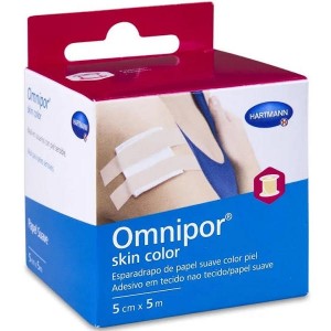 Esparadrapo Hipoalergico - Omnipor Skin Color (1 Unidad 5 M X 5 Cm)
