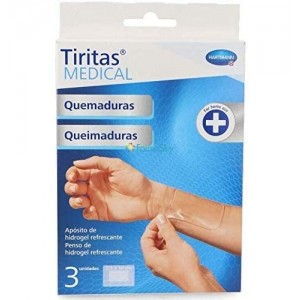 Tiritas Medical Quemaduras (10 X 7.5 Cm 3 Unidades)