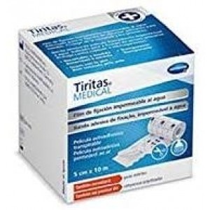 Tiritas Medical Fijacion Impermeable Al Agua (10 M X 5 Cm)