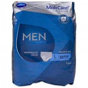 Molicare Premium Men Braga Incontinencia 7 Gotas Talla L, 7 Uds