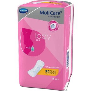 Absorbente Incontinencia Orina Ligera - Molicare Premium Lady Pad (1,5 Gotas)