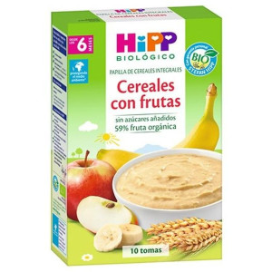 Hipp Papilla Cereales Integrales Con Frutas +6M Bio 250G