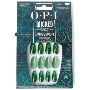 Opi Xpress/On - Colección Wicked - Uñas Artificiales Know Your Power 30 U
