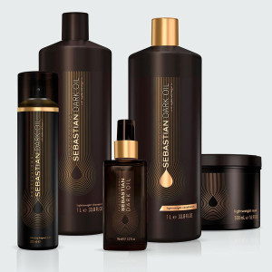 Dark Oil Acondicionador Ligero Hidrata Y Suaviza 1000 Ml