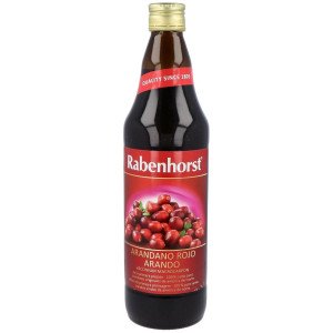 Rabenhorst Zumo De Arandano Rojo Americano 750Ml