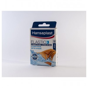 Hansaplast Elastic Resistente Al Agua - Aposito Adhesivo (10 U)