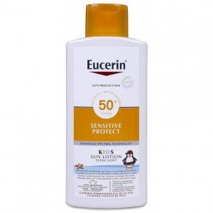 Eucerin Sun Lotion Sensitive Protect Kids Fps 50+, 400 Ml