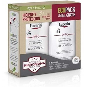 Eucerin Ecopack Gel 1L + 750Ml