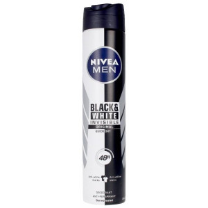 Men Black Y White Invisible Desodorante Vaporizador 200 Ml