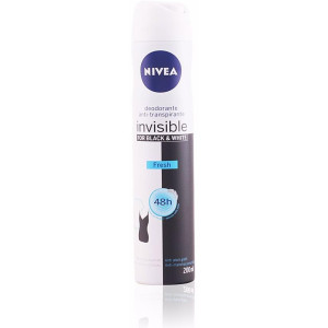Nivea Black And White Invisible Fresh Desodorante Spray 200Ml