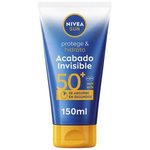 Sun Protege Y Hidrata Loción Solar Acabado Invisible Spf50+ 150 Ml