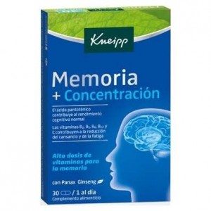 Hartmann Memoria Y Concentración 30 Cápsulas