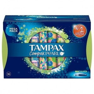 Tampax Pearl Compak Tampón Regular 36 Uds