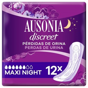 Ausonia Discreet Maxi Day & Night - Maxi (12 Unidades)