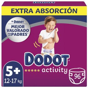 Dodot Activity Talla 5 Pañales 12-17 Kg 96 U