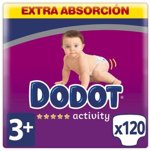 Dodot Activity Extra Talla 3 Pañales 6-10 Kg 120 U