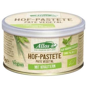 Pate Vegetal Con Finas Hierbas 125Gr. Bio Vegan