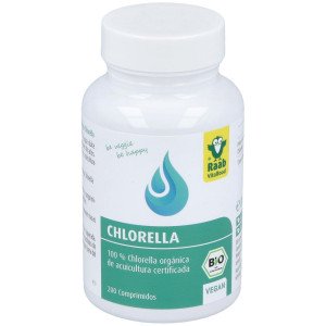 Raab Vitalfood Chlorella Ecológica 200 Comp