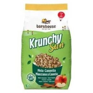 Muesli Krunchy Sun Manzana-Canela 750Gr Bio