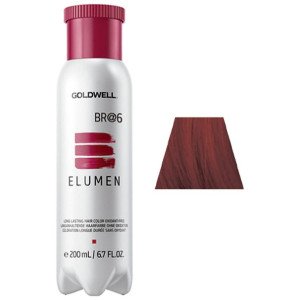 Elumen Long Lasting Hair Color Oxidant Free Br@6 200 Ml