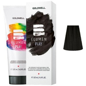 Elumen Play Semi Permanent Hair Color Oxidant-Free Black 120 Ml