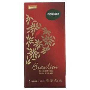 Chocolate Amargo Brasil 70% 80Gr. Demeter