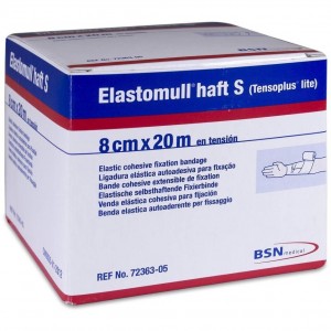 Bsn Elastomull Haft Veda Elástica, 8 Cm X 20 M 1 Unidad