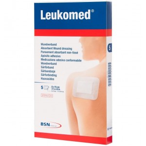 Leukomed - Aposito Esteril Adh (5 Unidades 15 Cm X 8 Cm)