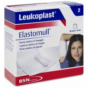 Leukoplast Elastomull 8Cm X 4 M, 1 Ud