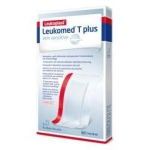 Leukomed T Plus Piel Sensible 8 X 15 Cm, 5 Unidades