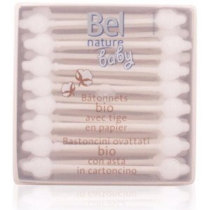 Nature Ecocert Bastoncillos Seguridad Algodón 100% 60 Pz