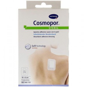 Cosmopor Steril - Aposito Esteril (5 Unidades 10 Cm X 6 Cm)