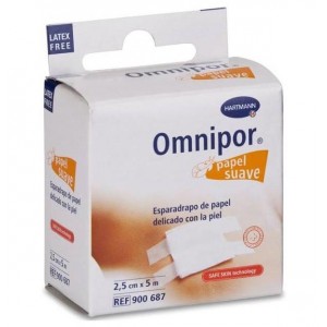 Esparadrapo Hipoalergico - Omnipor Papel (1 Unidad 5 M X 2,5 Cm)