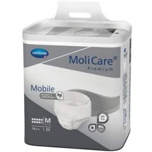 Absorbente Incontinencia Orina Ligera Con Slip - Molicare Premium Mobile 10D (14 Unidades Talla M)