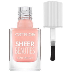 Catrice Sheer Beauties Nail Polish 50 Peach For The Stars 10.5Ml