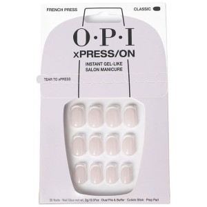 Opi Xpress/On Uñas Artificiales Nail Art Manicura Francesa 30 U