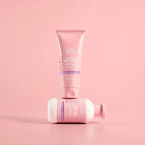 Invigo Blonde Recharge Conditioner Highlighted Cool Blonde Or Silver Hair 200 Ml