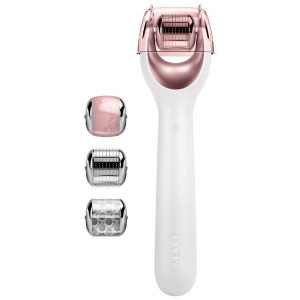 Smart App Guided Rodillo Facial Microagujas 9 En 1 Blanco 4 U