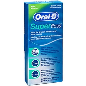 Oral-B Superfloss - Seda Dental (Menta 50 U)