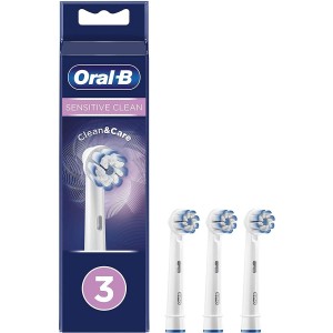 Cepillo Dental Electrico Recargable - Oral-B Sensitive Clean (Recambio 3 Unidades)