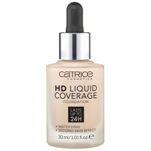 Hd Liquid Coverage Foundation Dura Hasta 24H 010-Beige Claro 30 Ml