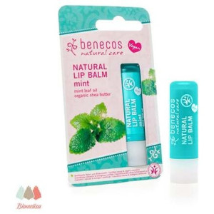 Benecos Balsamo Labial Vegano Menta 48G