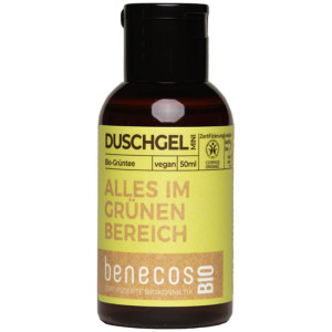 Benecos Gel De Baño Te Verde Mini Viaje Bio Vegano 50Ml