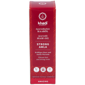 Khadi Amla Aceite Fortalecedor Capilar Brillo 50Ml