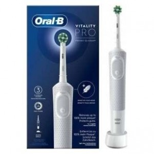 Oral-B Vitality 100 Cross Action Cepillo Eléctrico Blanco, 1 Ud