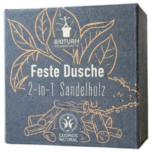 Bioturm Champu Y Gel Solido 2 En 1 Sandalo 100G